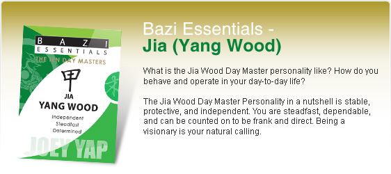 Bazi Essentials - Jia (Yang Wood)