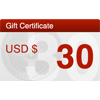 USD $30 MA Gift Certificate