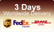 3 Days Worlwide Delivery